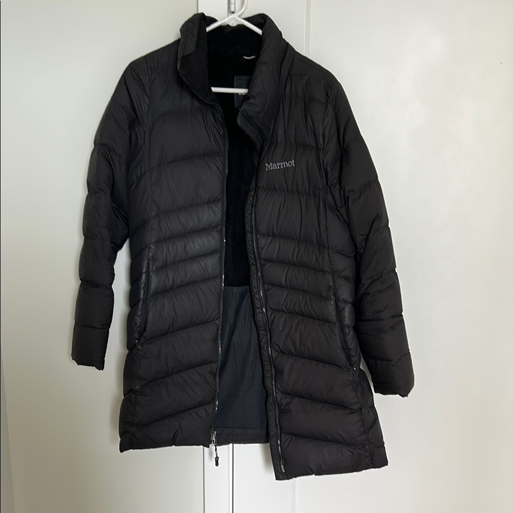 Marmot Women's Black Puffer Coat